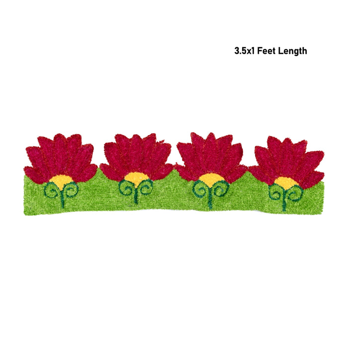 Door Toran - 3.5 x 1 Feet | Artificial Flower Toran/ Decorative Thoran/ Bandanwar for Door Decor