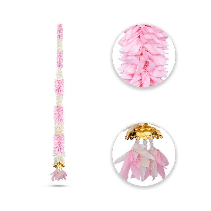 Side Toran - 60 Inches | Door Hanging Toran/ Thoran/ Artificial Flower Toran for Home Decor - Toran