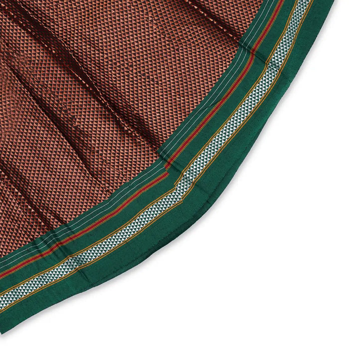 Sleeveless Pavadai Sattai - Size 16 | Cotton Skirt And Top/Traditional Dress/South Indian Dress For Baby Girls - Long Skirts / Ghagra / Pavadai