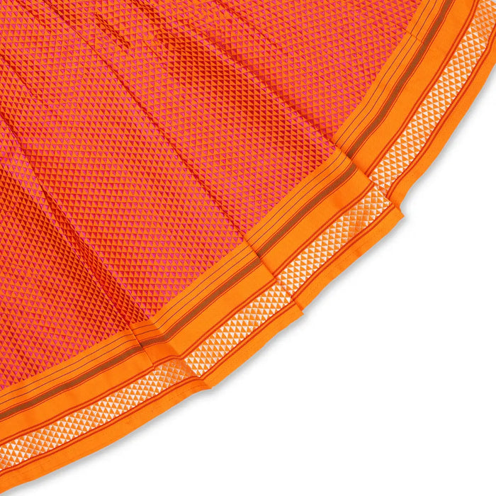 Sleeveless Pavadai Sattai - Size 20 | Cotton Skirt And Top/Traditional Dress/South Indian Dress For Baby Girls - Long Skirts / Ghagra / Pavadai