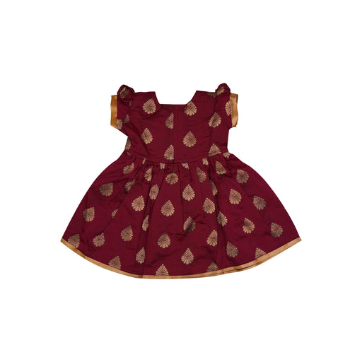 Frock Dress - Size 6 Months | Gown Dress/ Readymade Dress/ Traditional Dress For Baby Girls - Long Skirts / Ghagra / Pavadai