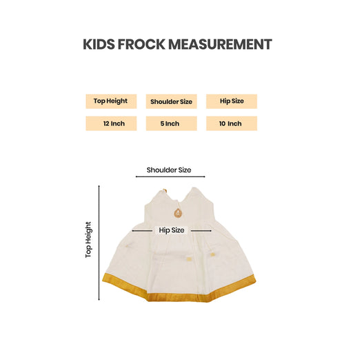 Sleeveless Frock Dress- Size New Born | Gown Dress/Kerala Cotton Readymade Dress/Traditional Dress For Baby Girls - Long Skirts / Ghagra / Pavadai
