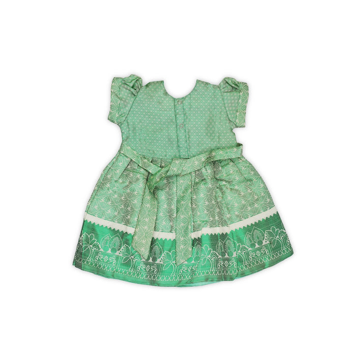 Frock Dress - Size 6 Months | Gown Dress/ Readymade Dress/ Traditional Dress For Baby Girls - Long Skirts / Ghagra / Pavadai