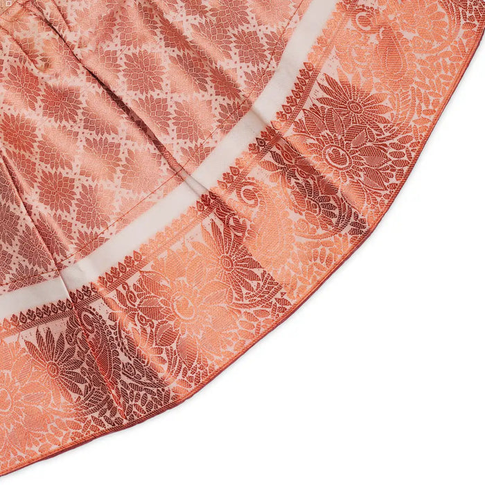 Frock Dress - Size 6 Months | Gown Dress/ Readymade Dress/ Traditional Dress For Baby Girls - Long Skirts / Ghagra / Pavadai