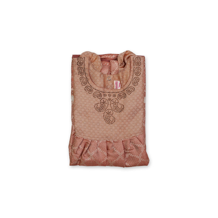 Frock Dress - Size 1 Year | Gown Dress/ Readymade Dress/ Traditional Dress For Baby Girls - Long Skirts / Ghagra / Pavadai