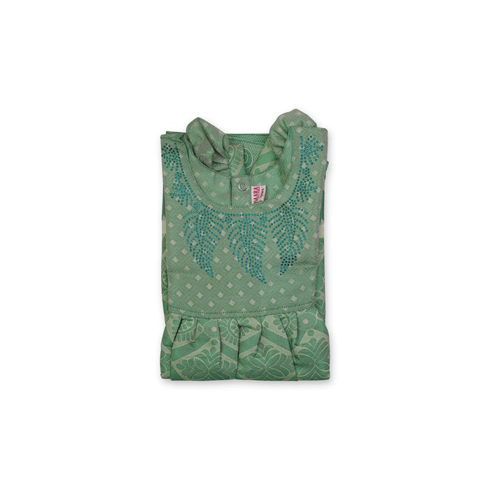 Frock Dress - Size 1 Year | Gown Dress/ Readymade Dress/ Traditional Dress For Baby Girls - Long Skirts / Ghagra / Pavadai