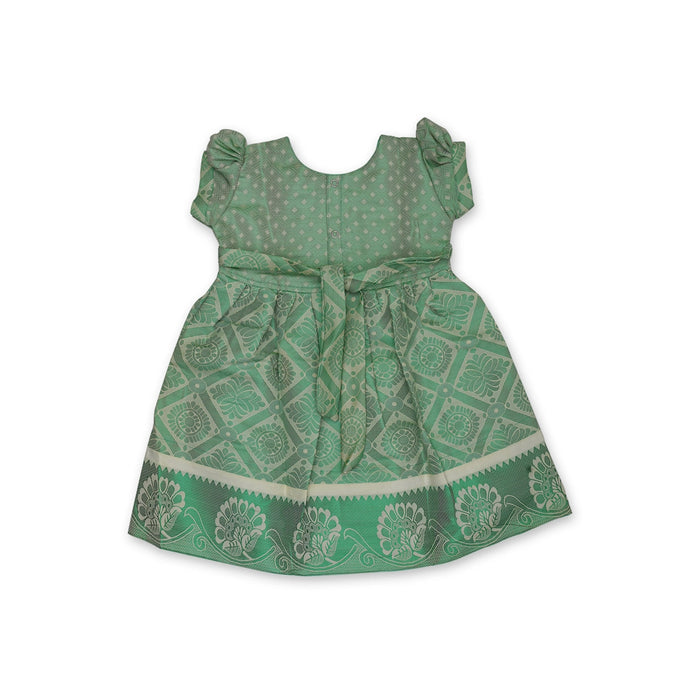 Frock Dress - Size 1 Year | Gown Dress/ Readymade Dress/ Traditional Dress For Baby Girls - Long Skirts / Ghagra / Pavadai