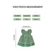 Frock Dress - Size 1 Year | Gown Dress/ Readymade Dress/ Traditional Dress For Baby Girls - Long Skirts / Ghagra / Pavadai