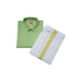 Veshti Shirt Pair | Size 13-14/ Tamil Traditional Dress/ Velcro Vesti Shirt/ Dhoti Shirt For Boys Festival Wear - Veshti & Dhoti
