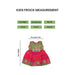 Frock Dress - Size 6 Month | Embroidery Gown Dress/ Ethnic Wear/ Readymade Dress For Baby Girls Festive Outfit - Long Skirts / Ghagra / Pavadai
