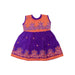 Frock Dress - Size 6 Month | Embroidery Gown Dress/ Ethnic Wear/ Readymade Dress For Baby Girls Festive Outfit - Long Skirts / Ghagra / Pavadai