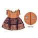 Pattu Frock Dress - Size 6 Month | Jacquard Gown Dress/Ethnic Wear/Readymade Dress For Baby Girls Festival Look - Long Skirts / Ghagra / Pavadai