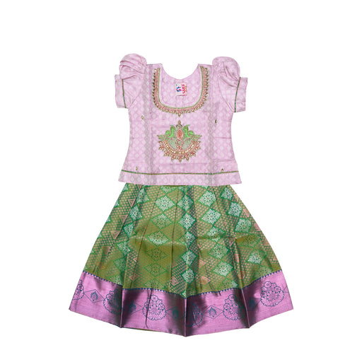 Traditional Dress for Kids , Varalakshmi Decor , varalakshmi pooja decoration
