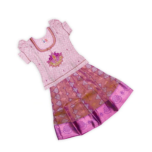 Fancy Pavadai Sattai for Varalakshmi Vratham