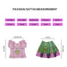 Pattu Pavadai Sattai Pair | South Indian Dress/ Traditional Dress/ Size 26 - 28/ Skirt And Top For Baby Girls - Long Skirts / Ghagra / Pavadai