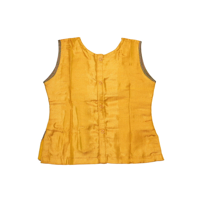 Pattu Pavadai Sattai Pair - Size 20 | South Indian Dress/ Traditional Dress/ Skirt And Top For Baby Girls - Long Skirts / Ghagra / Pavadai