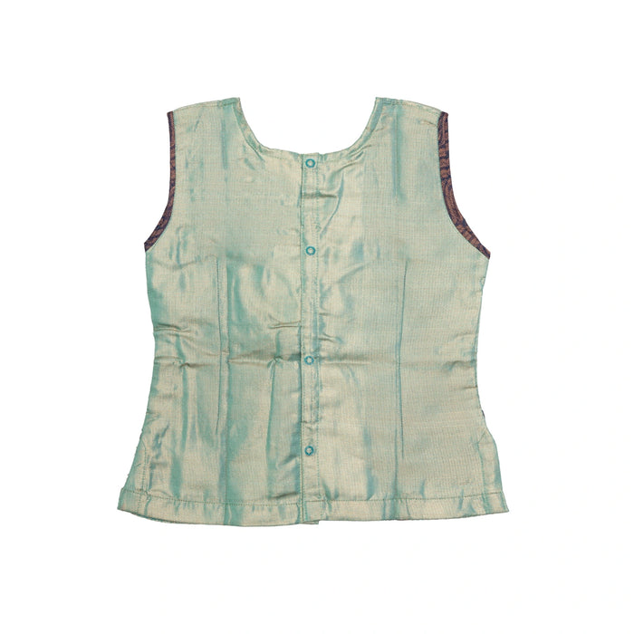 Pattu Pavadai Sattai Pair - Size 20 | South Indian Dress/ Traditional Dress/ Skirt And Top For Baby Girls - Long Skirts / Ghagra / Pavadai