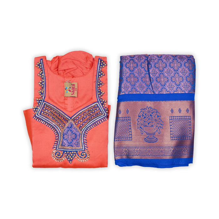 Pattu Pavadai Sattai For KIds , Varalakshmi Decor