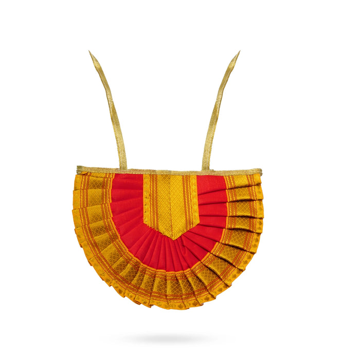 Lakshmi Dress for Lamp & Kalasham - 6 Inches | Decorative Devi Dress/ Goddess Vastram for Kalash & Pooja