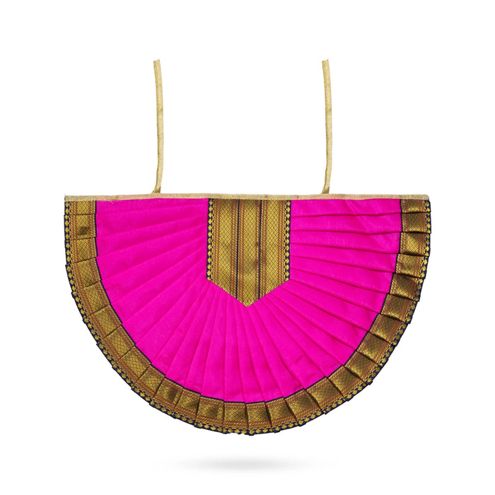 Lakshmi Dress for Lamp & Kalasham - 12 Inches | Devi Vastram/ Laxmi Vastram for Deepam, Kalash & Pooja Decor
