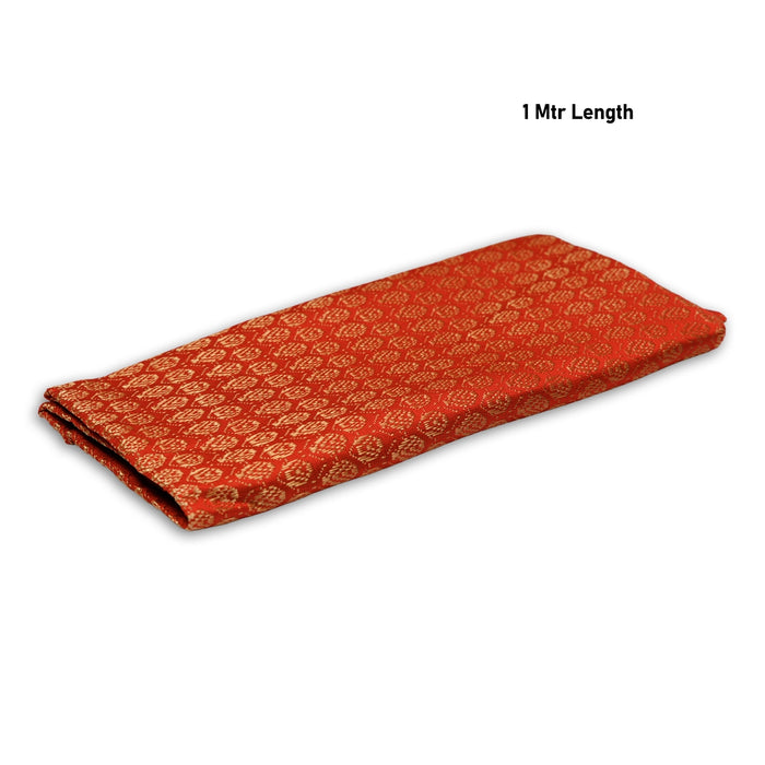 Blouse Bit - 1 Mtr | Zari silk Blouse Cloth / Blouse Piece / Unstitched Blouse Fabric for Ladies