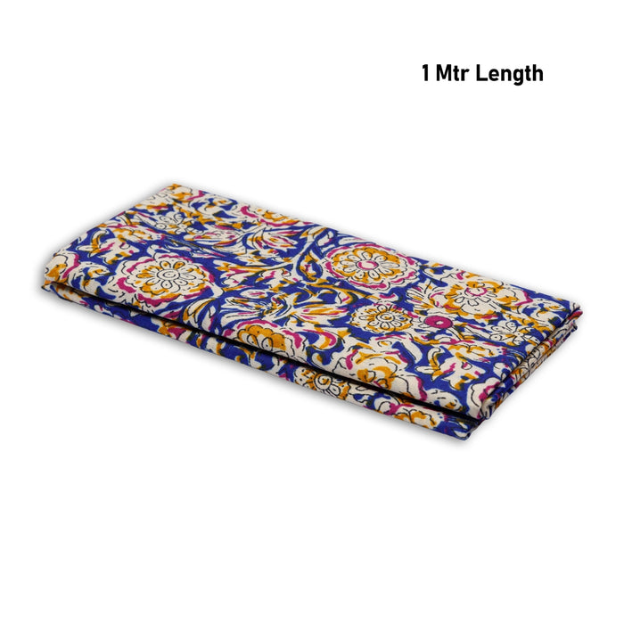 Blouse Bit - 1 Mtr| Sejal Cotton Blouse Cloth / Unstitched Blouse Piece / Unstitched Blouse Material for Women