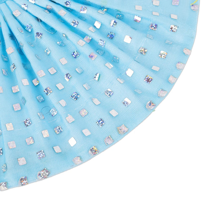 Devi Dress - 7 X 13 Inches | Mata Rani Poshak/ Lehenga Patka/ Devi Vastra/ Amman Pavadai For Deity Decoration - Devi Dress