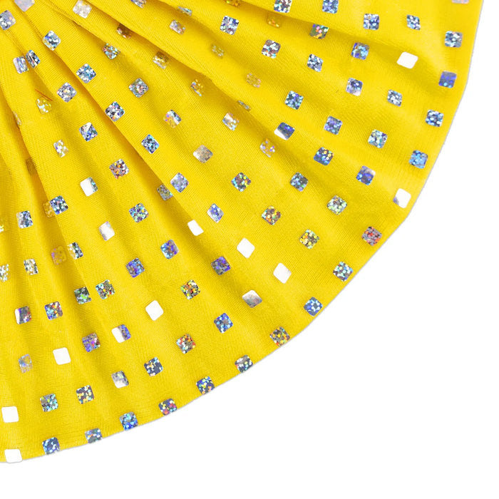 Devi Dress - 7 X 13 Inches | Mata Rani Poshak/ Lehenga Patka/ Devi Vastra/ Amman Pavadai For Deity Decoration - Devi Dress