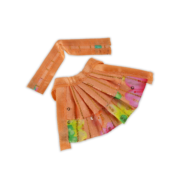 Lehenga Patka - 2.5 Inches | Amman Pavadai/ Devi Vastra/ Mata Poshak for Deity/ Assorted