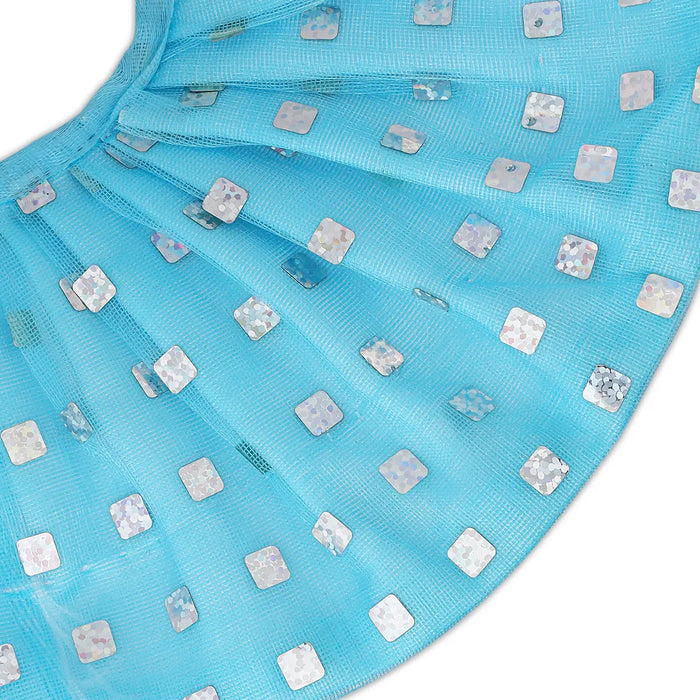Amman Pavadai - 5 x 8 Inches | Mata Poshak / Lehenga Patka / Devi Dress / Devi Vastra for Deity - Devi Vastra