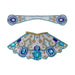 Lehenga Patka - 3 x 7 Inches | Devi Dress / Amman Pavadai / Embroidery Mata Poshak / Devi Vastra for Deity - Devi Vastra