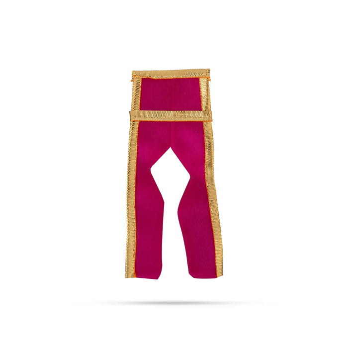 Krishna Dress Set – 6 Inches | Kanha Rani Jari Dress / Krishna Poshak / Laddu Gopal Clothes