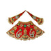 Amman Pavadai - 4.5 x 9 Inches | Embroidery Lehenga Patka / Devi Dress / Mata Poshak / Devi Vastra for Deity - Devi Vastra