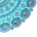 Lehenga Patka - 6 x 12 Inches | Devi Dress / Amman Pavadai / Embroidery Mata Poshak / Devi Vastra for Deity - Devi Vastra