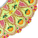 Devi Dress - 7.5 X 13 Inches | Mata Rani Poshak/ Lehenga Patka/ Embroidery Design Amman Pavadai For Deity Decor - Devi Dress