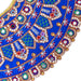 Devi Dress - 8 X 13 Inches | Mata Rani Poshak/ Lehenga Patka/ Embroidery Design Amman Pavadai For Deity Decor - Devi Dress
