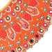 Devi Dress - 8 X 13 Inches | Mata Rani Poshak/ Lehenga Patka/ Embroidery Design Amman Pavadai For Deity Decor - Devi Dress