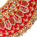 Devi Dress - 8 X 13 Inches | Mata Rani Poshak/ Lehenga Patka/ Embroidery Design Amman Pavadai For Deity Decor - Devi Dress