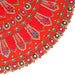 Devi Dress - 10 X 19 Inches | Mata Rani Poshak/ Lehenga Patka/ Stone Design Amman Pavadai For Deity Décor - Devi Vastra