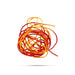 Dhaga Thread - 5 Mtr | Red & Yellow Dhaga Mala / Sacred Thread for Pooja, Raksha & Daily Ritual Use - Pooja Rituals