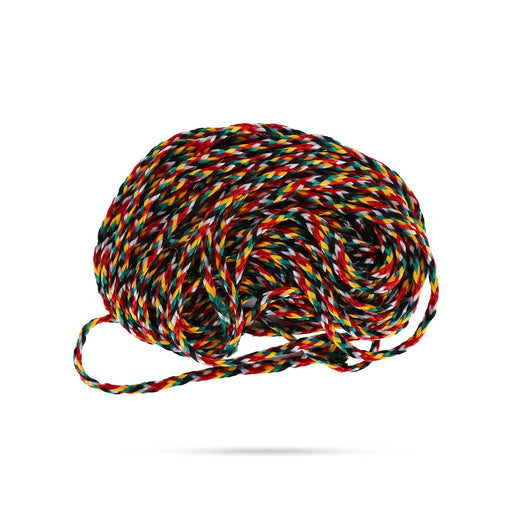 Dhaga Thread - 10 inches | Multi-Colour Dhaga Mala / Pooja Dhaga / Sacred Thread for Hand & Ritual Use - Pooja Rituals