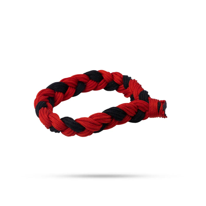 Multicolor Braided Band – 4 Inches | Rope Bracelet / Thread Wrist Band For Men & Women