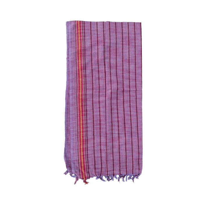 Towel - 1.8 Mtrs | Mayur Angavastram/ Thundu/ Kasavu Shawl/ Gamcha For Daily Use