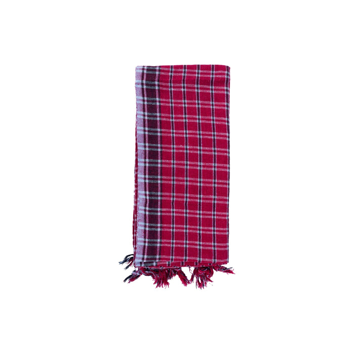 Towel - 1.8 Mtrs | Colour Angavastram/ Cotton Thundu / Kasavu Shawl / Gamcha
