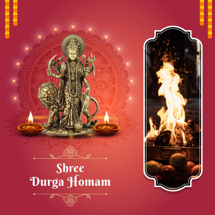 Shree Durga Homam | Shoolini Durga Homam/ Durga Devi Homam for Protection and Relief from All Negativity