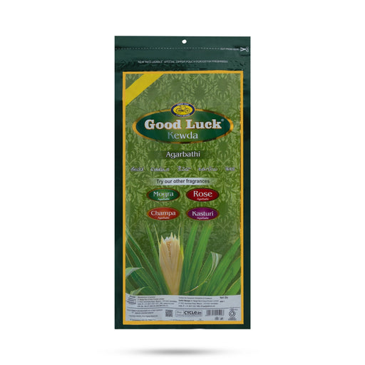 Cycle Kewda Good luck Incense Sticks - 100 Gms | Scent Sticks / Agarbatti / Agarbathi For Pooja - Agarbatti & Incense