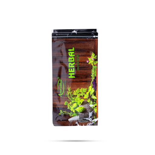 Amrutha Herbal Agarbathi - 125 gms | Scent Sticks / Agarbatti / Incense Sticks for Home & Pooja - Agarbatti & Incense