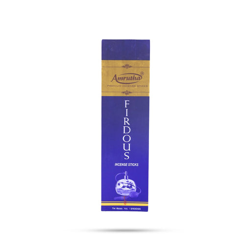 Amrutha Firdous Incense Sticks - 90 gms | Scent Sticks / Agarbatti / Agarbathi for Pooja - Agarbatti & Incense