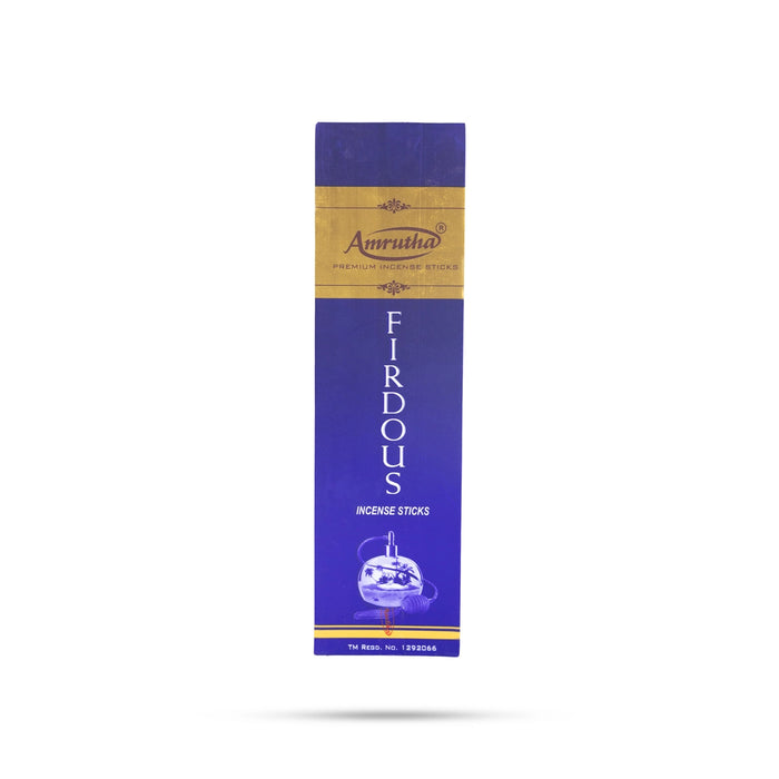 Amrutha Firdous Incense Sticks - 90 gms | Scent Sticks / Agarbatti / Agarbathi for Pooja - Agarbatti & Incense