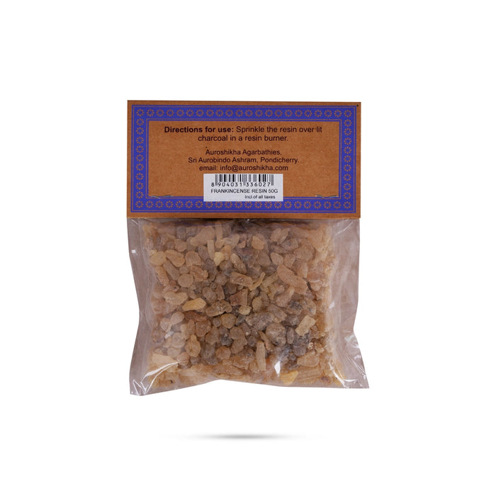 Auroshikha Frankincense Sambrani Dhoop - 50 Gms | Gugal Dhoop/ Sambrani Incense for Pooja - Agarbatti & Incense